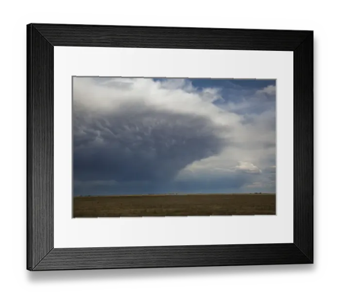 Framed Print : USA, Kansas. Storm cell forms over prairie. Credit as: Don Grall / Jaynes Gallery / DanitaDelimont Framed Print : USA, Kansas. Storm cell forms over prairie. Credit as: Don Grall / Jaynes Gallery / DanitaDelimont
