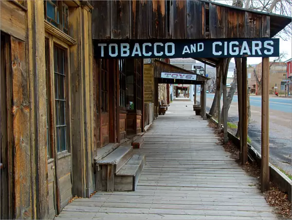 Virginia City, Montana, a living gold rush town in western Montana