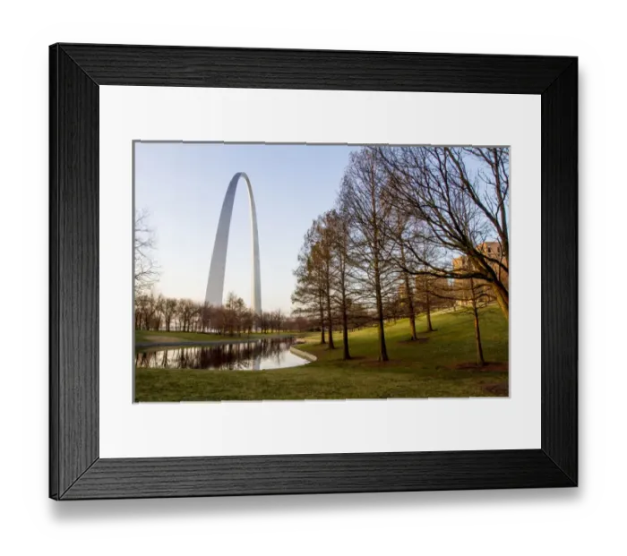 Framed Print : The Gateway Arch in St. Louis, Missouri. Jefferson National Expansion Memorial Framed Print : The Gateway Arch in St. Louis, Missouri. Jefferson National Expansion Memorial