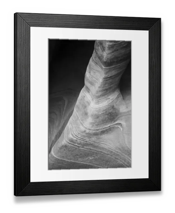 Framed Print : North America, USA, Nevada, Valley of Fire State Park. Black and white image of water Framed Print : North America, USA, Nevada, Valley of Fire State Park. Black and white image of water