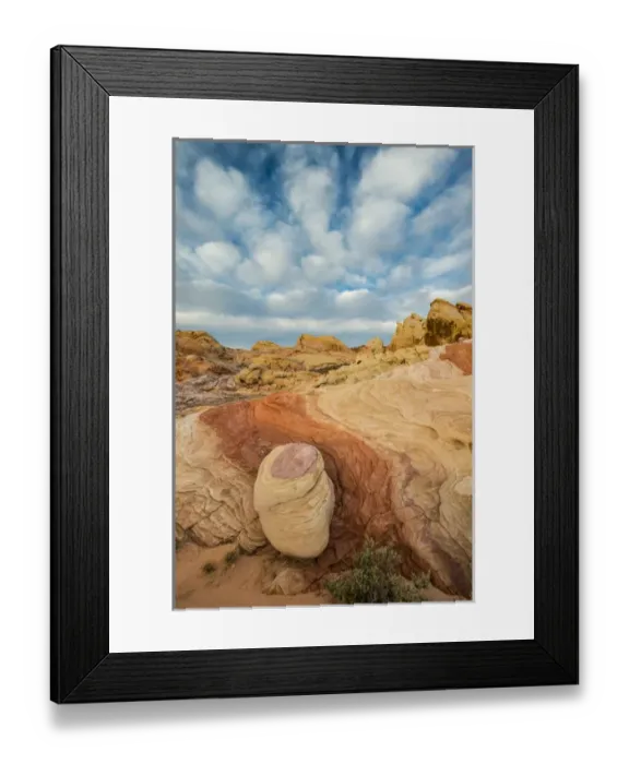 Framed Print : North America, USA, Nevada, Valley of Fire State Park
