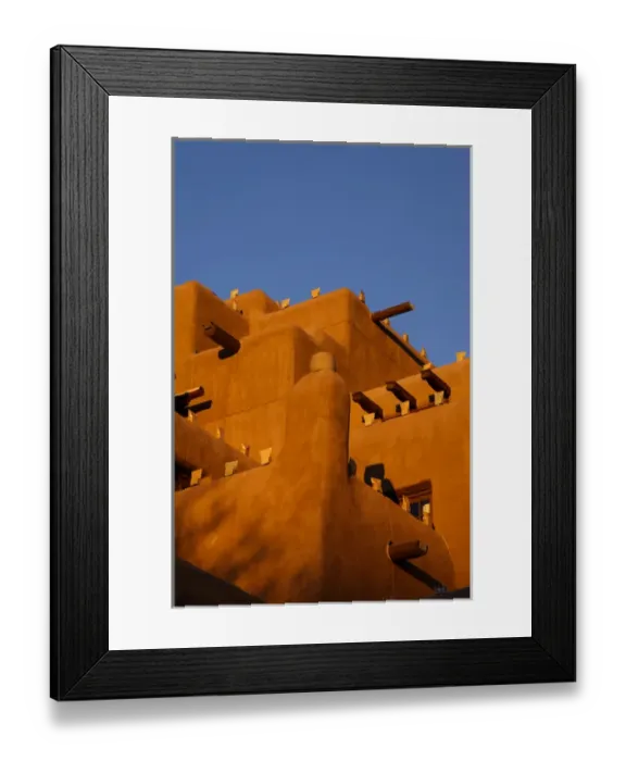 Framed Print : Inn at the Loretto, Santa Fe, New Mexico. USA