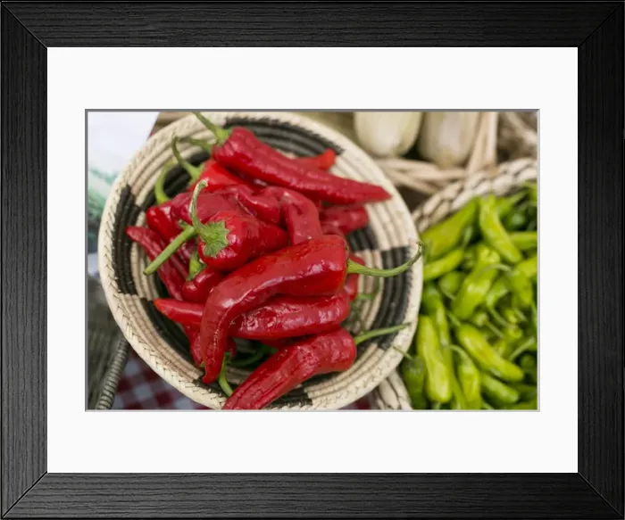 Framed Print : Santa Fe, New Mexico, USA. Farmers market at the Railyard Framed Print : Santa Fe, New Mexico, USA. Farmers market at the Railyard