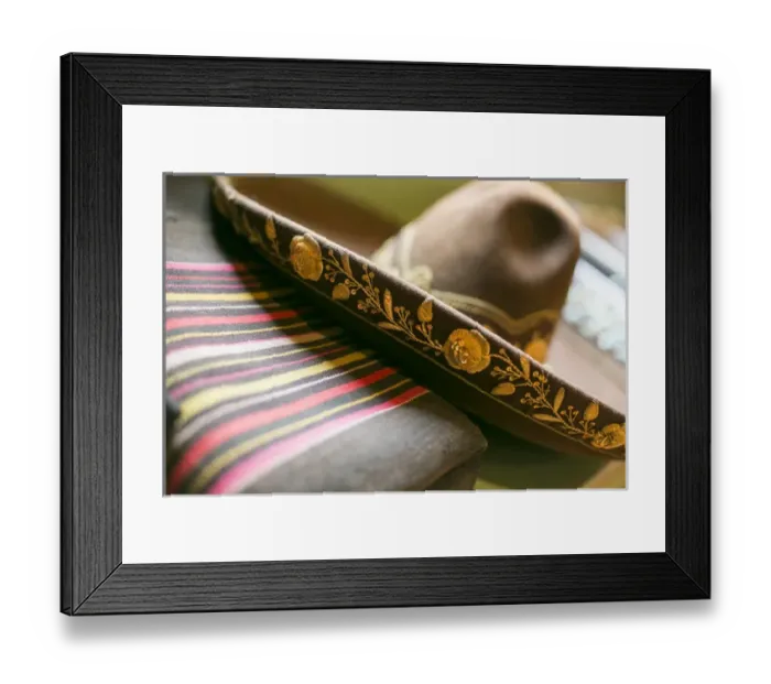 Framed Print : Detail on the brim of a hat, Santa Fe, New Mexico, USA Framed Print : Detail on the brim of a hat, Santa Fe, New Mexico, USA