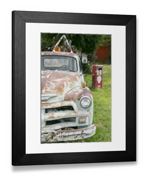 Framed Print : Rusted antique automobile, Tucumcari, New Mexico, USA. Route 66 Framed Print : Rusted antique automobile, Tucumcari, New Mexico, USA. Route 66