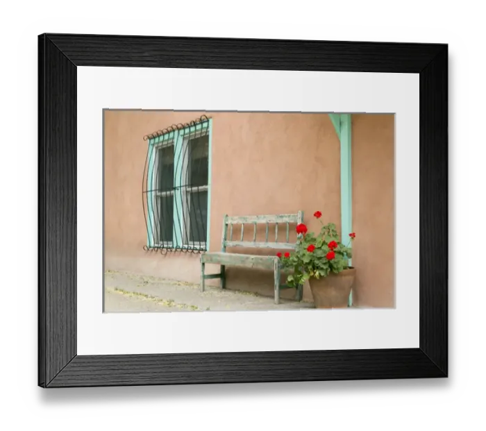 Framed Print : Exterior of an adobe buiding, Taos, New Mexico, USA Framed Print : Exterior of an adobe buiding, Taos, New Mexico, USA