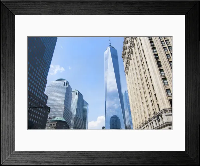 Framed Print : New York City New York new World Tade Center building in downtown Manhattan Framed Print : New York City New York new World Tade Center building in downtown Manhattan