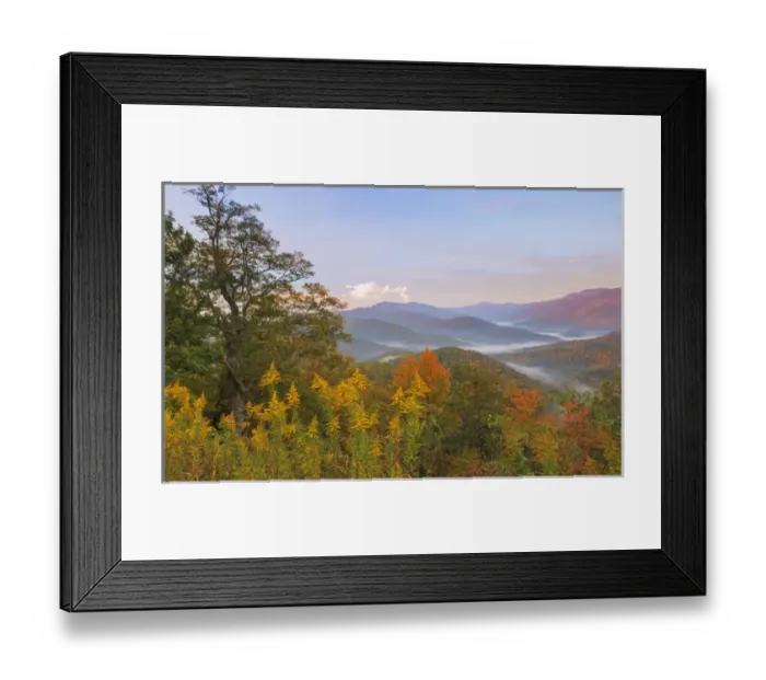 Framed Print : USA, North Carolina. Black Mountains overlook Framed Print : USA, North Carolina. Black Mountains overlook