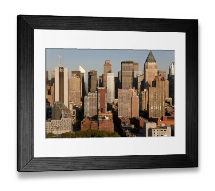 Framed Print : Cityscape of Midtown Manhattan, New York, USA Framed Print : Cityscape of Midtown Manhattan, New York, USA