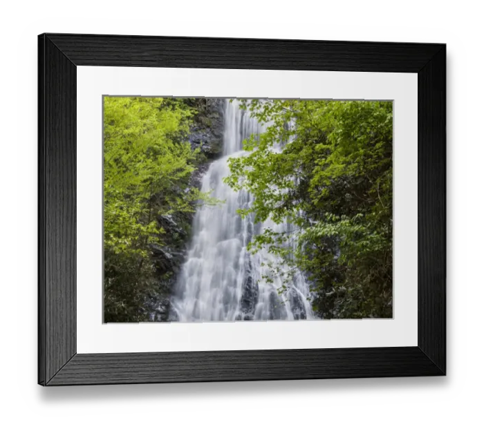 Framed Print : USA, North Carolina, Cherokee Indian Reservation, Cherokee, Mingo Falls Framed Print : USA, North Carolina, Cherokee Indian Reservation, Cherokee, Mingo Falls