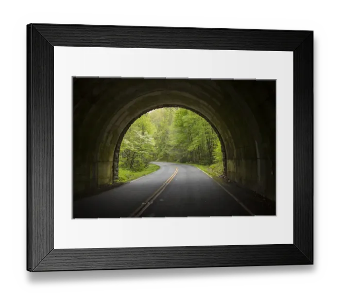 Framed Print : USA, North Carolina. Tunnel on the Blue Ridge Parkway Framed Print : USA, North Carolina. Tunnel on the Blue Ridge Parkway