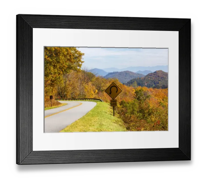 Framed Print : North Carolina, Blue Ridge Parkway Framed Print : North Carolina, Blue Ridge Parkway