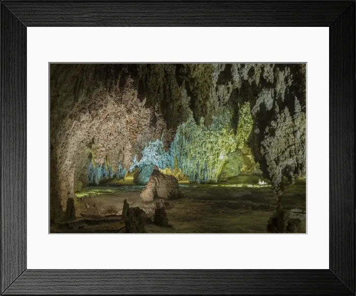 Framed Print : USA, New Mexico, Carlsbad Caverns. Scenic of cavern Framed Print : USA, New Mexico, Carlsbad Caverns. Scenic of cavern