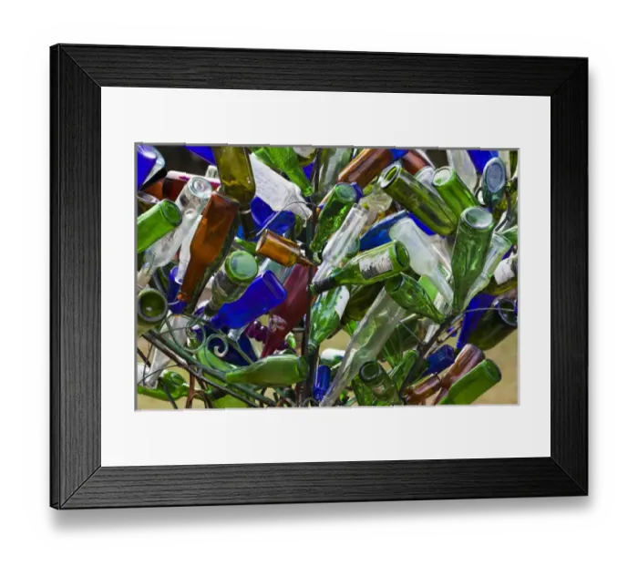 Framed Print : USA, North Carolina, Chapel Hill, bottle tree