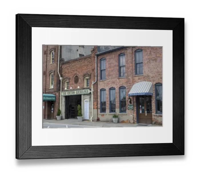Framed Print : USA, North Carolina, Wilmington, The Cotton Exchange Framed Print : USA, North Carolina, Wilmington, The Cotton Exchange