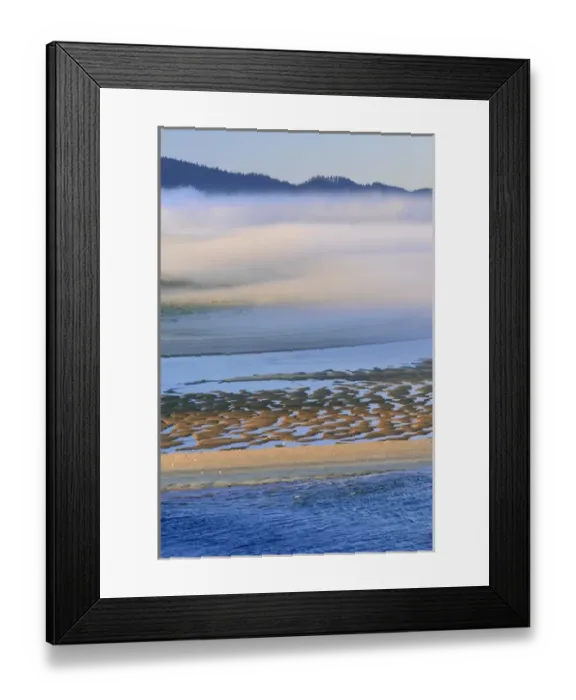 Framed Print : USA, Oregon. Fog over Netarts Bay. Credit as: Steve Terrill / Jaynes Gallery / DanitaDelimont Framed Print : USA, Oregon. Fog over Netarts Bay. Credit as: Steve Terrill / Jaynes Gallery / DanitaDelimont