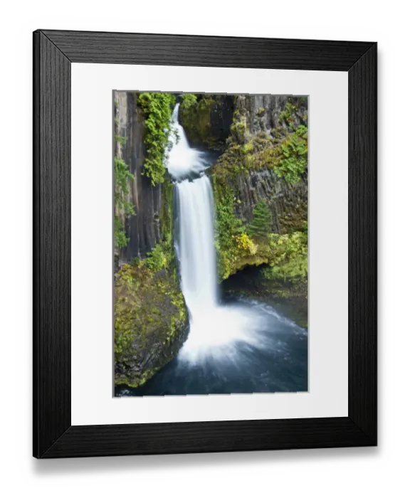 Framed Print : Toketee Falls; Autumn; Umpqua national Forest; Oregon; USA Framed Print : Toketee Falls; Autumn; Umpqua national Forest; Oregon; USA