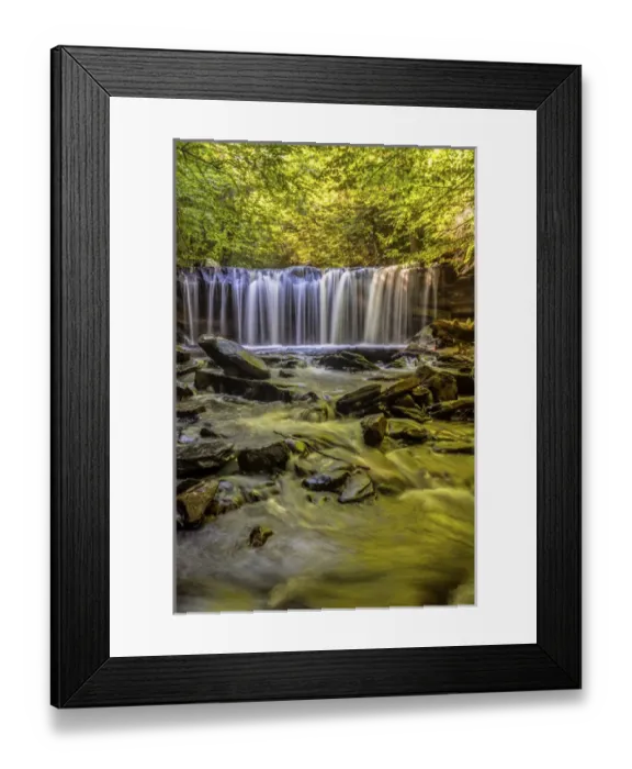 Framed Print : USA, Pennsylvania, Benton, Ricketts Glen State Park. Oneida Falls cascade. Credit as Framed Print : USA, Pennsylvania, Benton, Ricketts Glen State Park. Oneida Falls cascade. Credit as