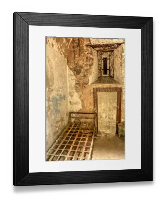 Framed Print : USA, Pennsylvania, Philadelphia, Eastern State Penitentiary. Interior of abandoned prison Framed Print : USA, Pennsylvania, Philadelphia, Eastern State Penitentiary. Interior of abandoned prison