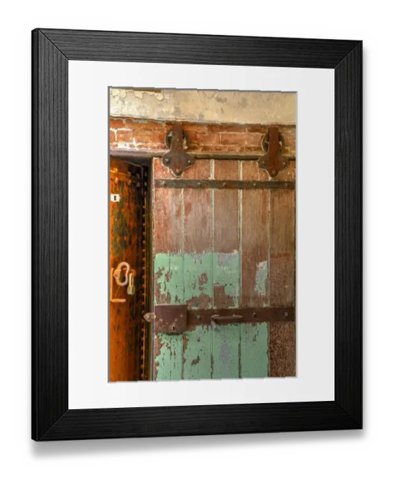 Framed Print : USA, Pennsylvania, Philadelphia, Eastern State Penitentiary. Interior of abandoned prison