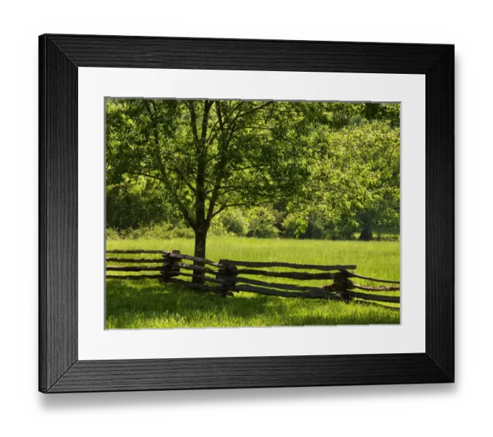 Framed Print : USA, Tennessee, Great Smoky Mountains National Park, Old wooden fence in Cades Cove Framed Print : USA, Tennessee, Great Smoky Mountains National Park, Old wooden fence in Cades Cove