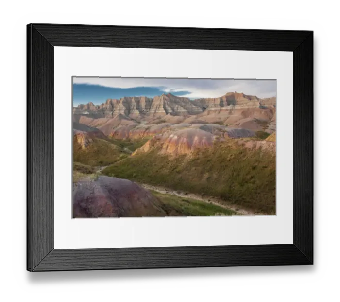 Framed Print : North America, USA, South Dakota, Badlands National Park, Erosion hills in Badlands Framed Print : North America, USA, South Dakota, Badlands National Park, Erosion hills in Badlands
