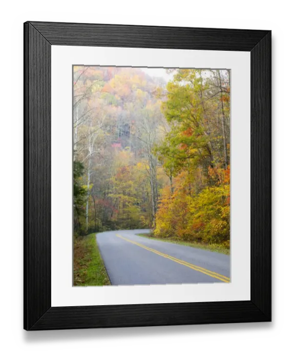 Framed Print : Tennessee, Great Smoky Mountains National Park, view along Little River Road Framed Print : Tennessee, Great Smoky Mountains National Park, view along Little River Road
