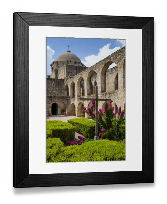 Framed Print : Mission San Jose architecture Framed Print : Mission San Jose architecture