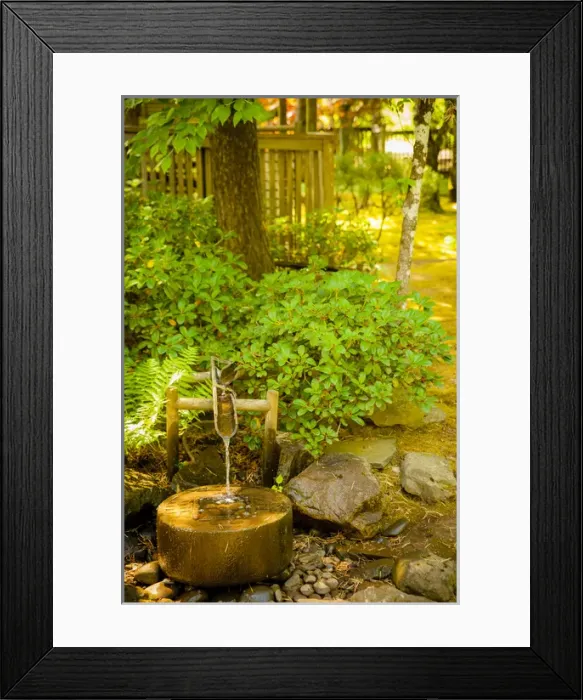 Framed Print : USA, Oregon, Dundee. Torii Mors Asian-inspired tasting room is immediately adjacent Framed Print : USA, Oregon, Dundee. Torii Mors Asian-inspired tasting room is immediately adjacent