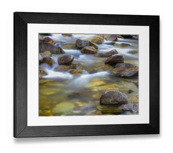 Framed Print : USA, Utah, Wasatch Cache National Forest. Scenic of Little Cottonwood Creek. Credit as