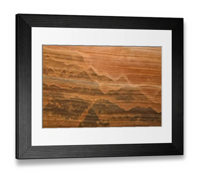 Framed Print : USA, Utah. Desert varnish stain on sandstone wall Framed Print : USA, Utah. Desert varnish stain on sandstone wall
