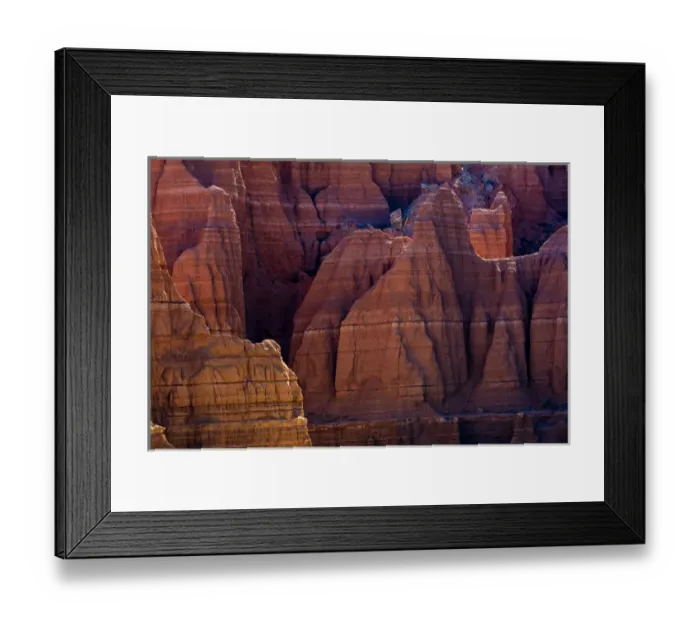 Framed Print : USA, Utah, Capitol Reef National Park. Eroded cliffs Framed Print : USA, Utah, Capitol Reef National Park. Eroded cliffs