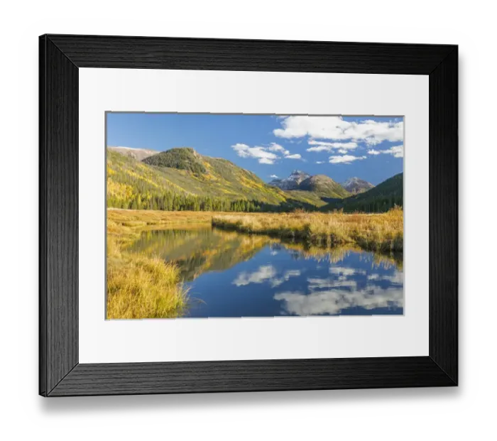 Framed Print : USA, Utah, Wasatch Cache National Forest. Mountain and river landscape. Credit as Framed Print : USA, Utah, Wasatch Cache National Forest. Mountain and river landscape. Credit as