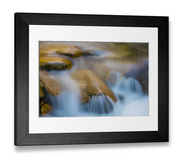 Framed Print : USA, Utah, Wasatch Cache National Forest. Scenic of Little Cottonwood Creek. Credit as