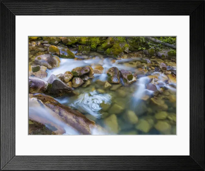 Framed Print : USA, Utah, Wasatch Cache National Forest. Scenic of Little Cottonwood Creek. Credit as Framed Print : USA, Utah, Wasatch Cache National Forest. Scenic of Little Cottonwood Creek. Credit as