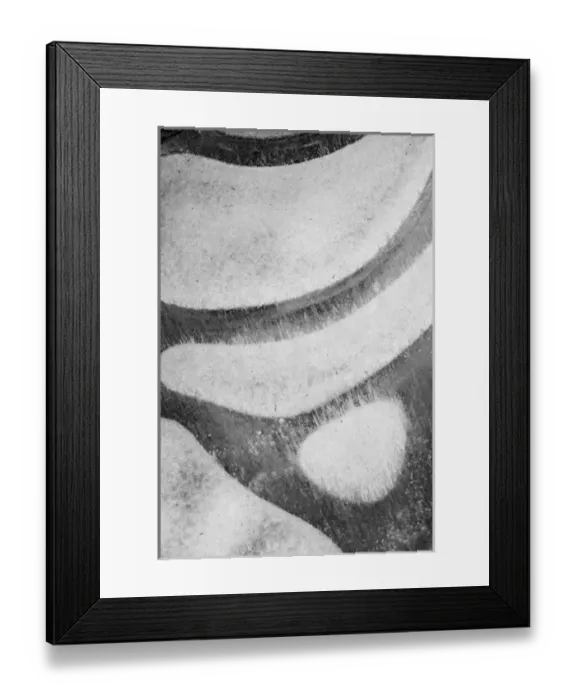 Framed Print : North America, USA, Utah, Abstract Nature. Abstract design of frozen bubble patterns in stream Framed Print : North America, USA, Utah, Abstract Nature. Abstract design of frozen bubble patterns in stream