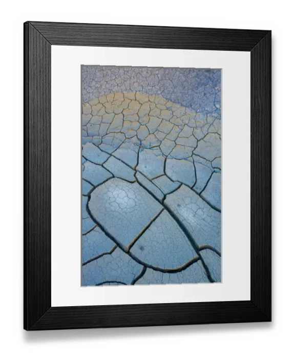 Framed Print : North America, USA, Utah. Mud Patterns and designs in Grand Staircase-Escalante National Monument