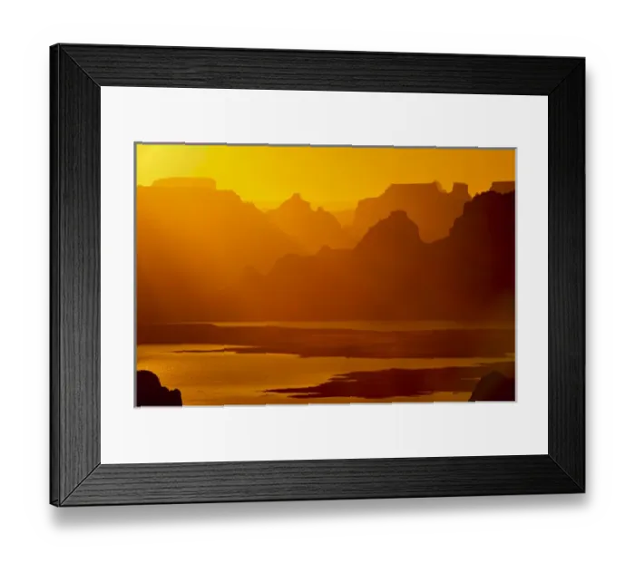 Framed Print : North America, USA, Utah, Glen Canyon National Recreation Area. View from Alstrom Point Overlook
