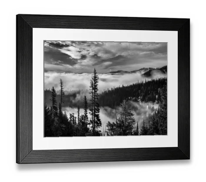 Framed Print : USA, Washington, Olympic National Park, View northeast from road to Hurricane Ridge Framed Print : USA, Washington, Olympic National Park, View northeast from road to Hurricane Ridge