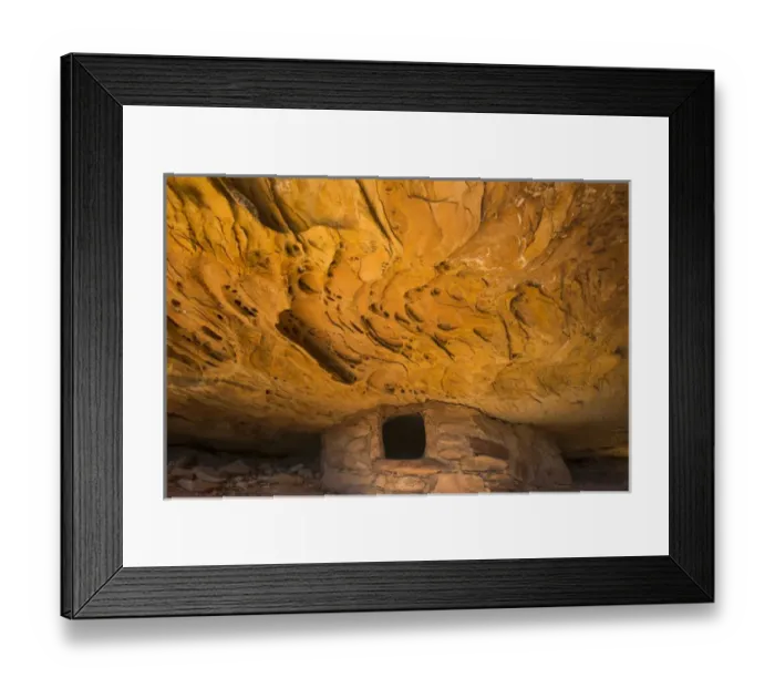 Framed Print : Cap Rock Ruin, Cedar Mesa WIlderness Area, UT Framed Print : Cap Rock Ruin, Cedar Mesa WIlderness Area, UT