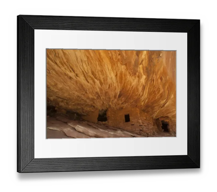 Framed Print : North America, USA, Utah, Cedar Mesa. Fallen Roof Ruin, Cedar Mesa, UT Framed Print : North America, USA, Utah, Cedar Mesa. Fallen Roof Ruin, Cedar Mesa, UT