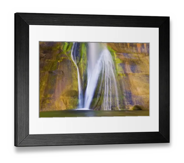 Framed Print : Lower Calf Creek Falls, Grand Staircase-Escalante National Monument, Utah Framed Print : Lower Calf Creek Falls, Grand Staircase-Escalante National Monument, Utah