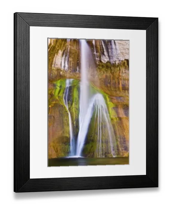 Framed Print : Lower Calf Creek Falls, Grand Staircase-Escalante National Monument, Utah USA