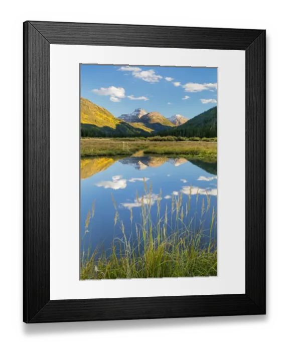 Framed Print : USA, Utah, Wasatch Cache National Forest. Mountain and river landscape. Credit as Framed Print : USA, Utah, Wasatch Cache National Forest. Mountain and river landscape. Credit as
