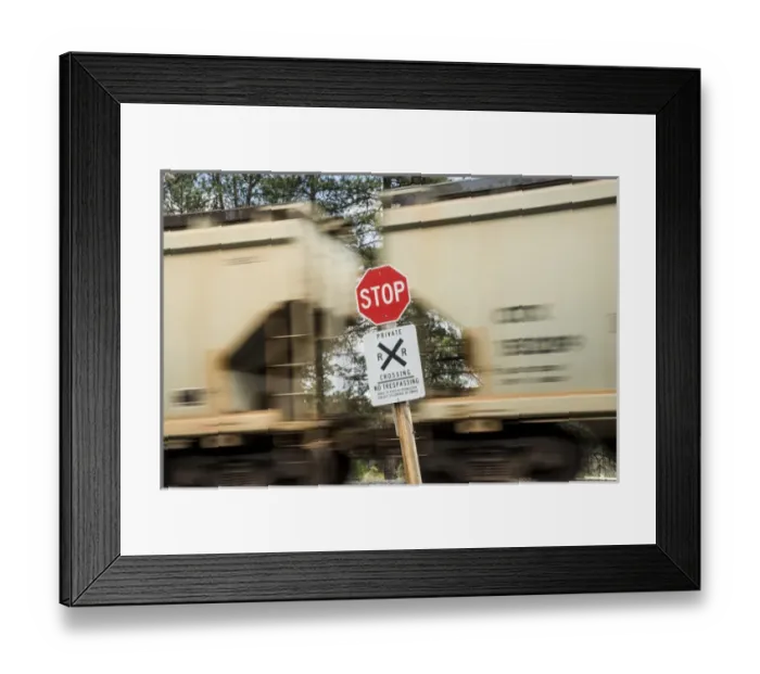 Framed Print : USA: Washington, Palouse, Whitman County, No Water No Life expedition, freight train Framed Print : USA: Washington, Palouse, Whitman County, No Water No Life expedition, freight train
