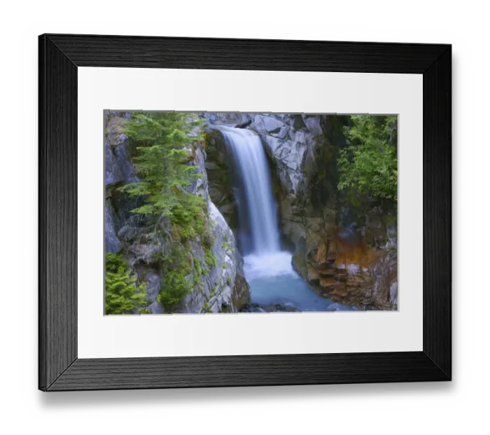 Framed Print : USA, Washington, Mount Rainier National Park