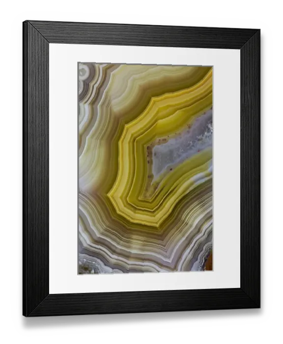 Framed Print : Banded Agate Sammamish Washington Framed Print : Banded Agate Sammamish Washington