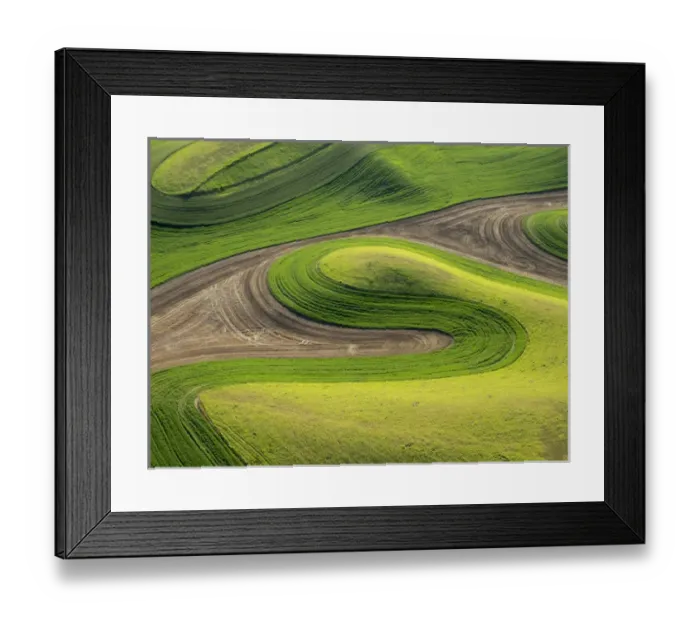 Framed Print : USA, Washington state, Palouse, Whitman County Framed Print : USA, Washington state, Palouse, Whitman County
