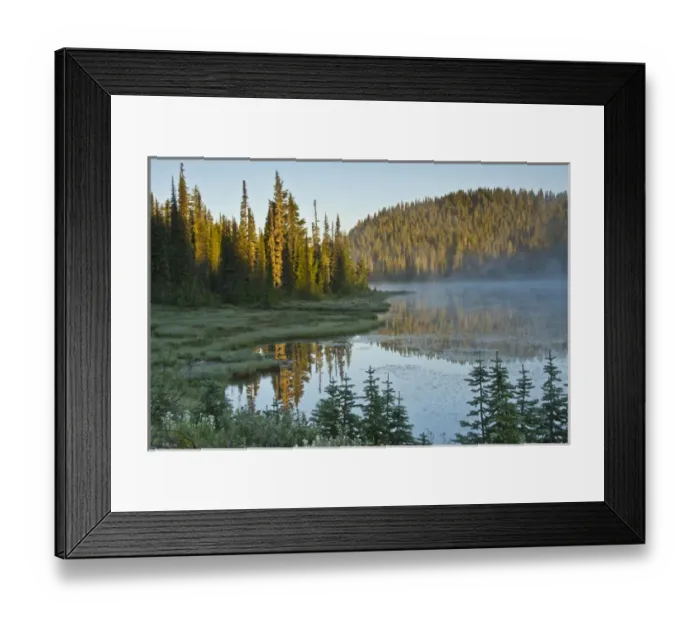 Framed Print : Sunrise; Reflection Lake; Mount Rainier National Park; Washington; USA Framed Print : Sunrise; Reflection Lake; Mount Rainier National Park; Washington; USA