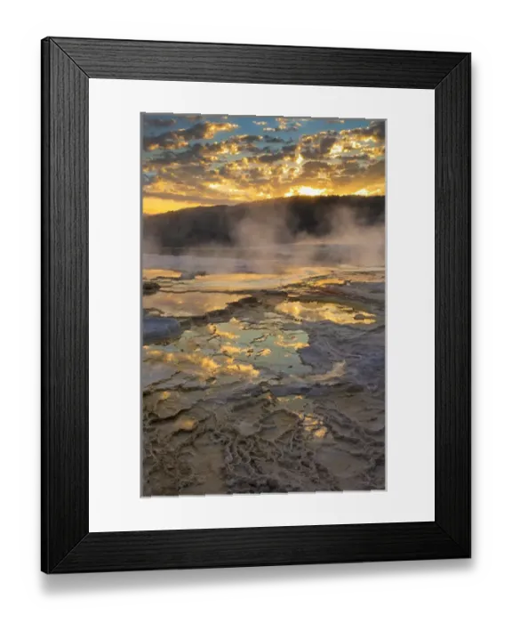 Framed Print : North America, USA, Wyoming, Yellowstone National Park Framed Print : North America, USA, Wyoming, Yellowstone National Park